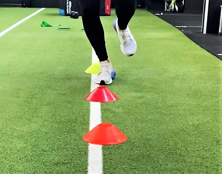hopping drills after lateral ankle sprain